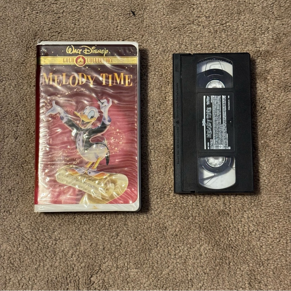 Melody Time Gold Collection Edition VHS Tape